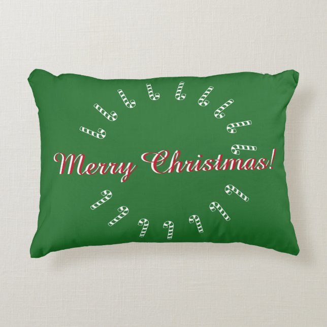 Accent Coussin - Canycanes verts (Devant)