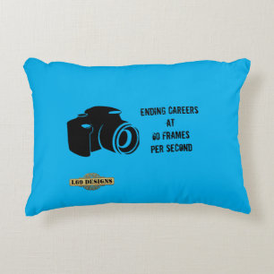 Accent coussin "fin de carrière 60 images par seco