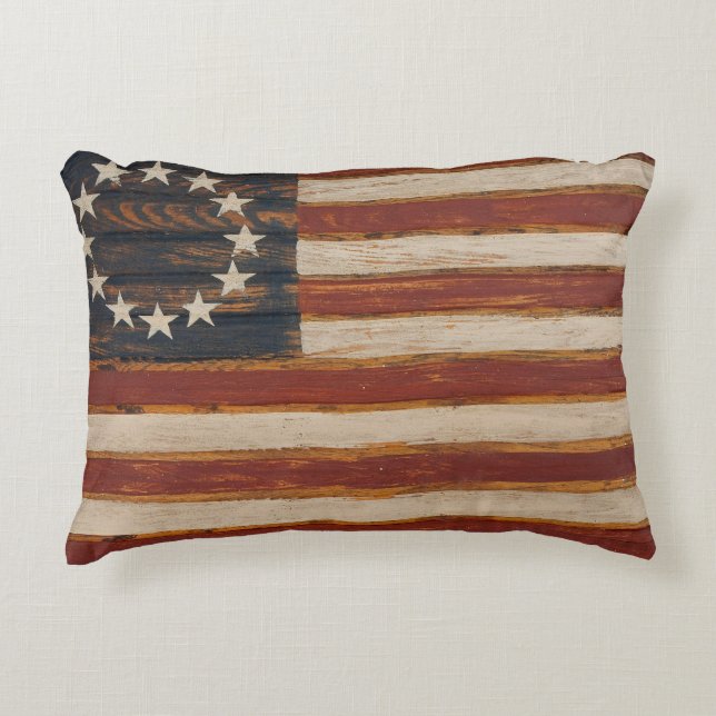 ACCENT PILLOW "Americana" Zierkissen (Vorderseite)