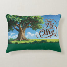 Accent Pillow-Religious Trees In Islam