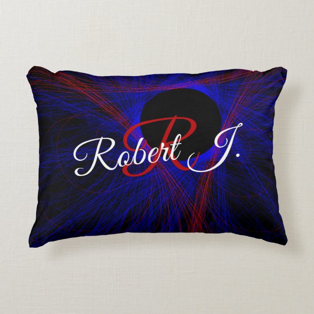 Accented Triangle Geometric Accent Pillow Dekokissen (Vorderseite)