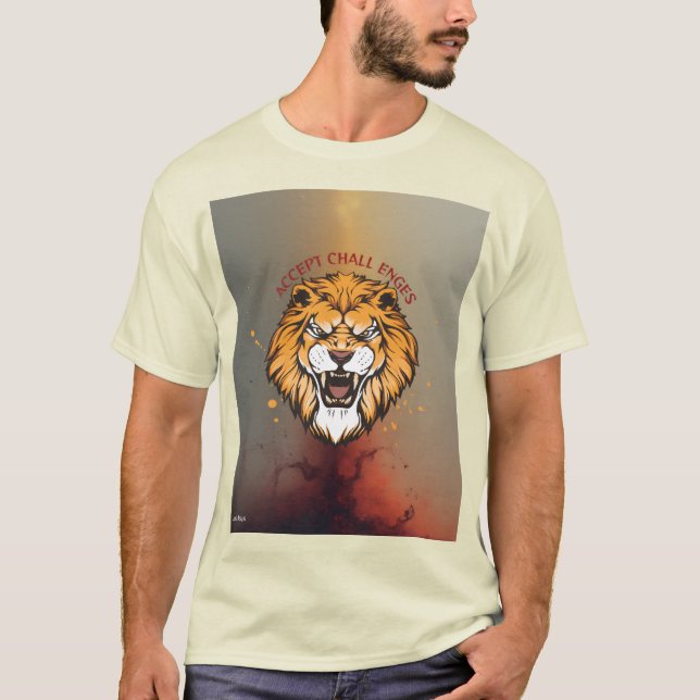 Accept challenges t shirt design  (Vorderseite)