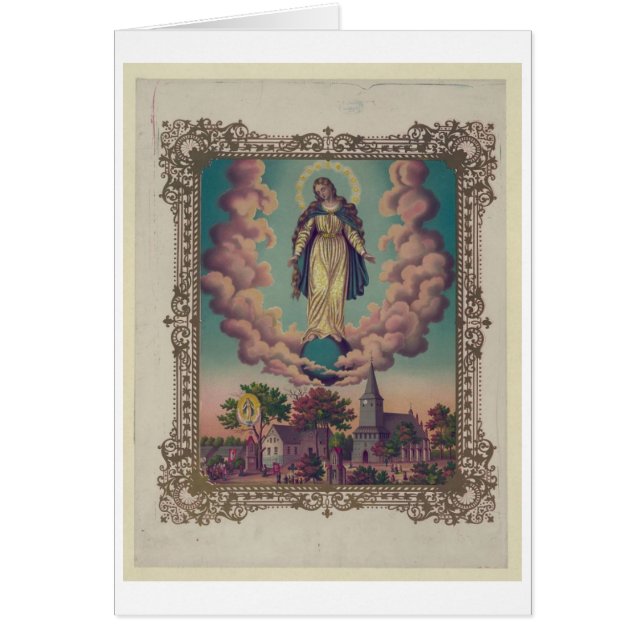 Acceptation de Vierge Marie (Devant)