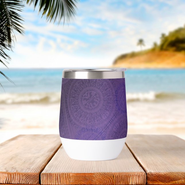 Acceptation | Médaillons de méditation violette (Yoga)