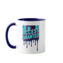 Access Granted | Retro Tech & Cybersecurity Floppy