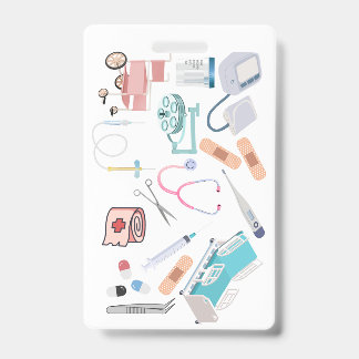 Accessoire de badge médical
