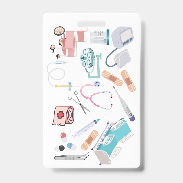 Accessoire de badge médical (Avant)