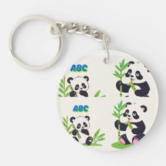 Accessoire d'ours noir et blanc Kawaii