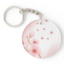 Accessoire Porte - clé rose élégant
