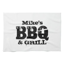 Accessoires barbecue personnalisés Serviette de cu