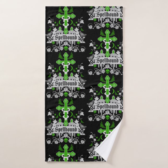 Accessoires de mode Gothique Post Punk (Serviette de bain)