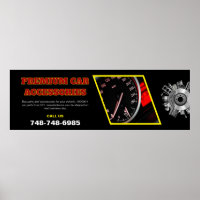 Accessoires de voiture Poster modifiable personnal