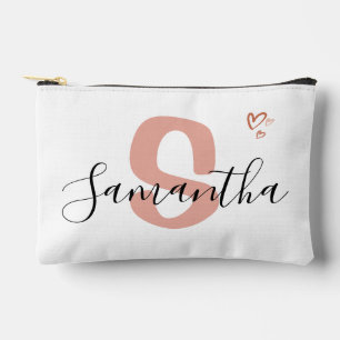 Accessoires Pochette à fermeture éclair à monogramme personnal
