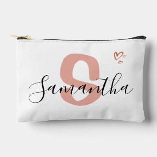 Accessoires Pochette à fermeture éclair à monogramme personnal