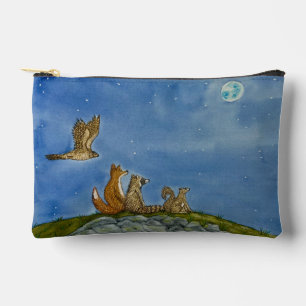 Accessoires Pochette à fermeture éclair Animaux qui regardent 