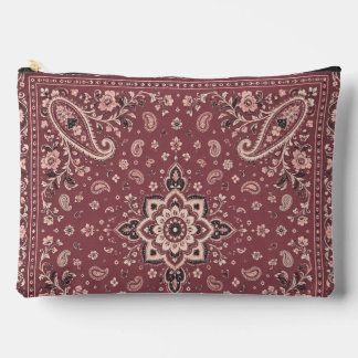 Accessoires Pochette à fermeture éclair large Bandana Paisley