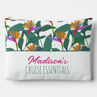 Accessoires Pochette à fermeture éclair tropicale de croisière