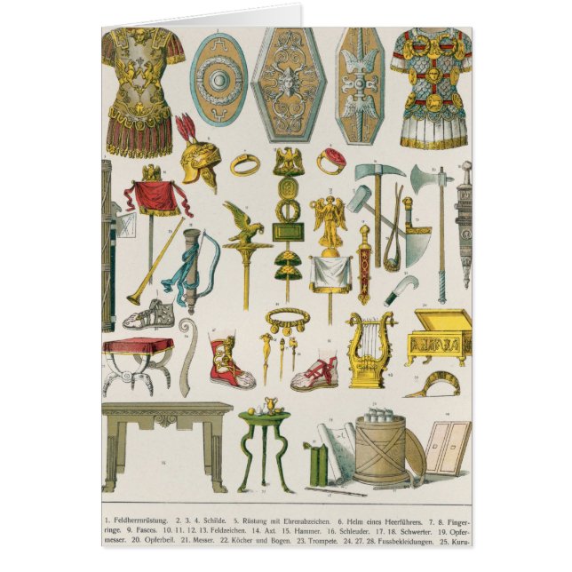 Accessoires romains (Devant)