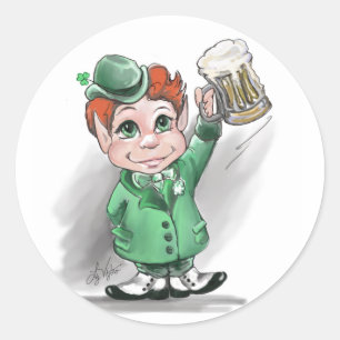 Acclamations d'Irlandais ! Autocollant
