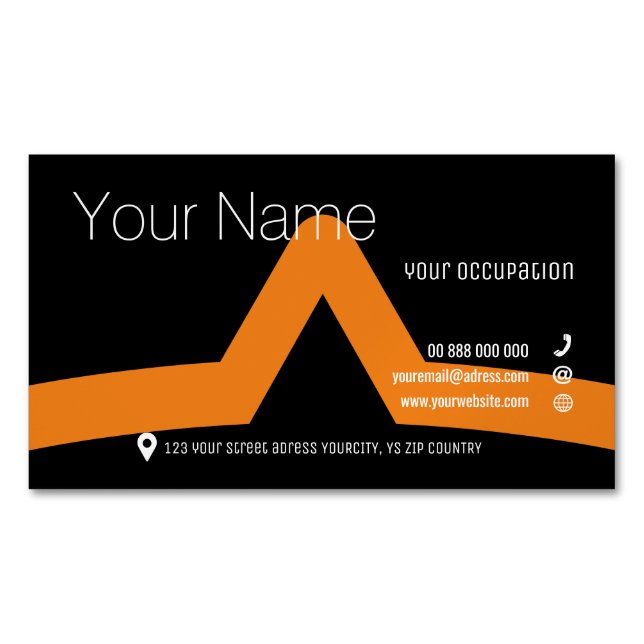 ACCOLADE Collection Business Card Magnet (Vorderseite)