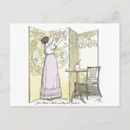 Accomplished Ladies, Jane Austen Pride & Prejudice Postkarte