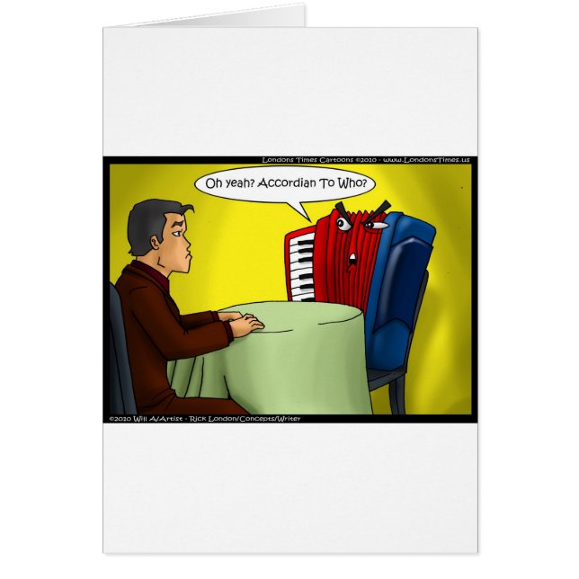 Accordez À Qui Drôle Dons Tee - shirts Et Cartes (Devant)