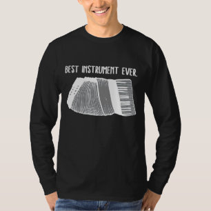 Accordion Bestes Instrument für Accordion Play T-Shirt