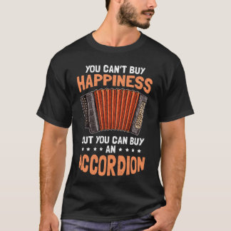 Accordion Happiness Accordionst T-Shirt