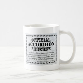 Accordion-Lizenz Kaffeetasse