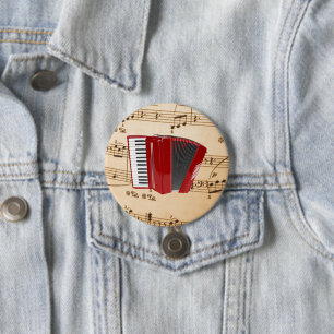 Accordion Music, populäres Design, Button
