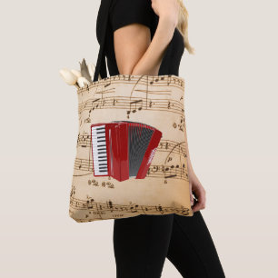 Accordion Music, populäres Design, Tasche