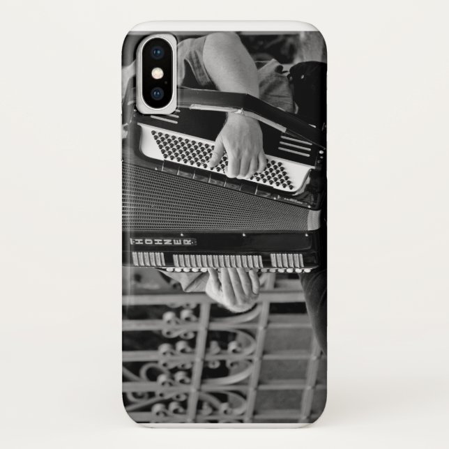Accordion Player Phone Case (Rückseite)