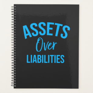 Accountant Asset Over Liabilities Planer