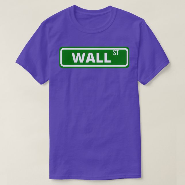 Accountant New York Wall Street T-Shirt (Design vorne)