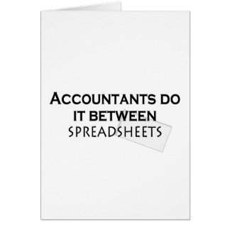 Accountants do it !