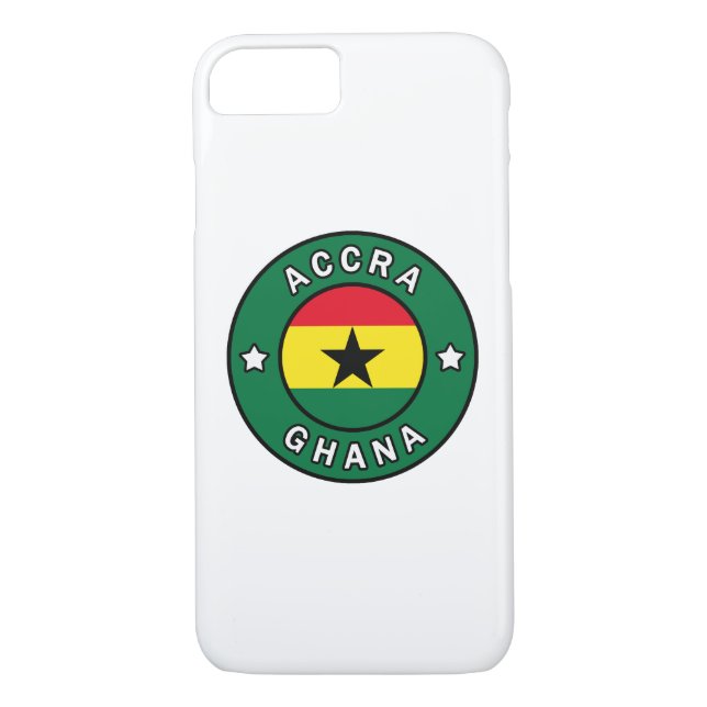 Accra Ghana Case-Mate iPhone Hülle (Rückseite)