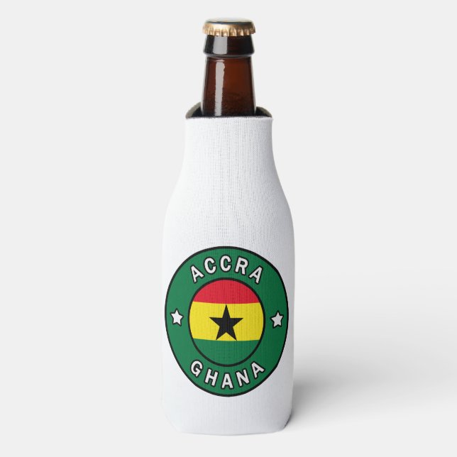 Accra Ghana Flaschenkühler (Flaschenvorderseite)