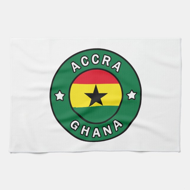 Accra Ghana Handtuch (Horizontal)