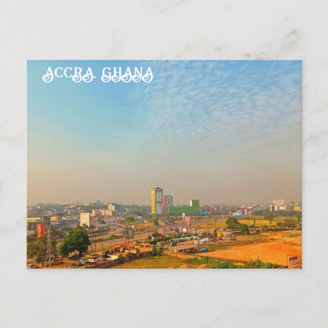 Accra Ghana Postcard Postkarte (Vorderseite)