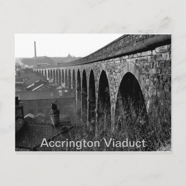 Accrington Viadukt Postkarte (Vorderseite)