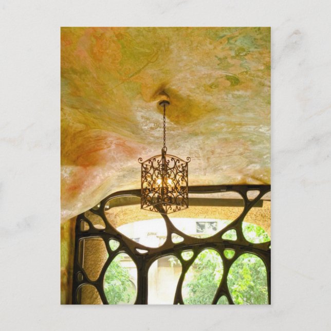 Accroché sur la carte postale (Devant)