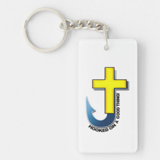 Accroché sur un bon porte - clé de chose