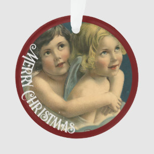 Accrocher l'ornement de Cherubs