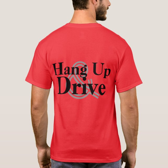 Accrochez et conduisez le T-shirt de moto (Dos)