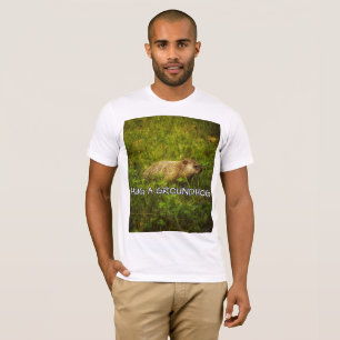 Accrochez un t-shirt de marmotte