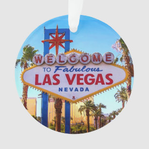 Accueil à l'ornement de signe de Las Vegas