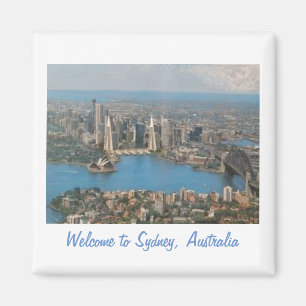 Accueil aimant de réfrigérateur vers Sydney,