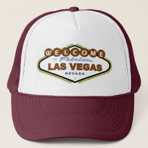 Accueil au casquette fabuleux de brun de Las Vegas