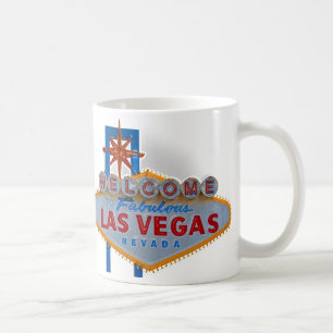 Accueil au signe de Las Vegas - tasse
