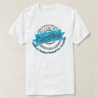 Accueil au T-shirt de blanc de la Caroline